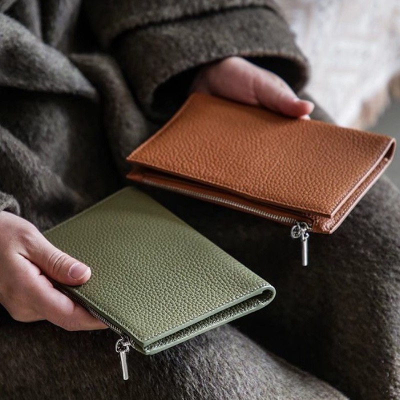 Men'S Accessories Wallet - Custodia per passaporto in pelle Custodia