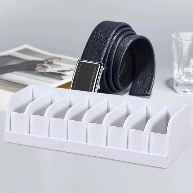 Men'S Accessories Organizer For Wardrobe - Organizzatore per Cinture con 6/8/10 Scomparti,