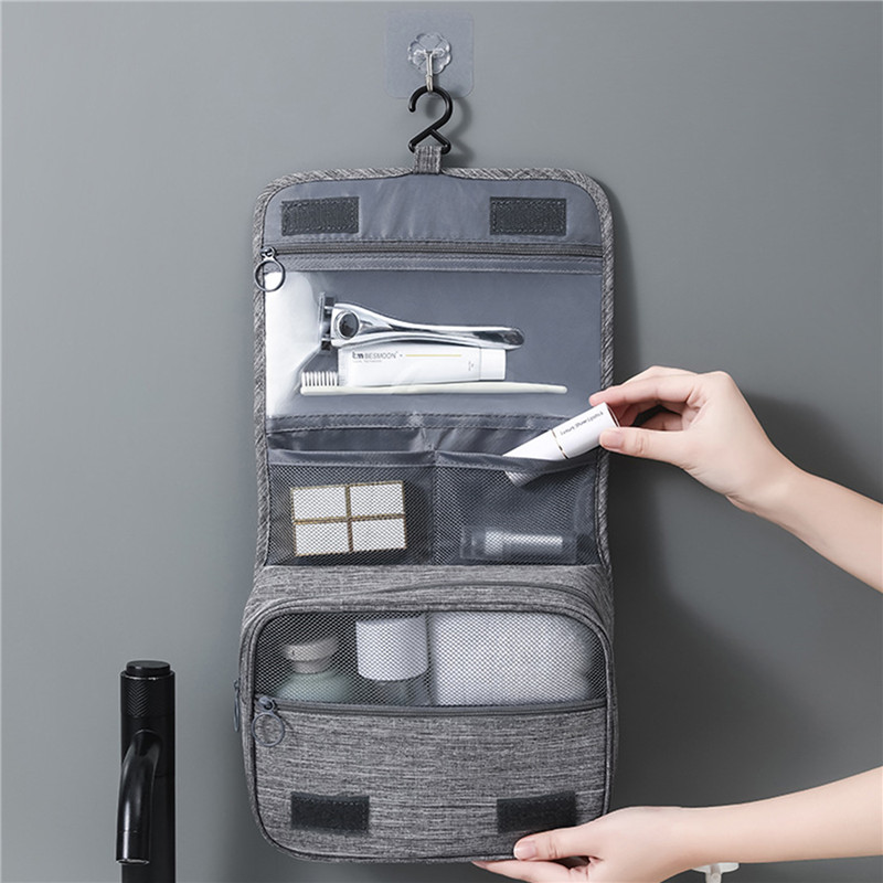 Men'S Accessories Organizer For Wardrobe - Borsa da toilette cosmetica grande da