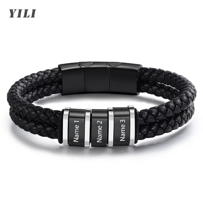 Men'S Accessories Jewelry Bracelet - Braccialetti Personalizzati per Uomo, Bracciali con