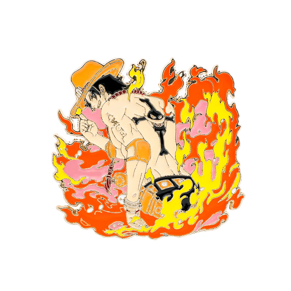 Lapel Pin Enamel - 1 Pezzo Spilla Anime Classica Personaggio