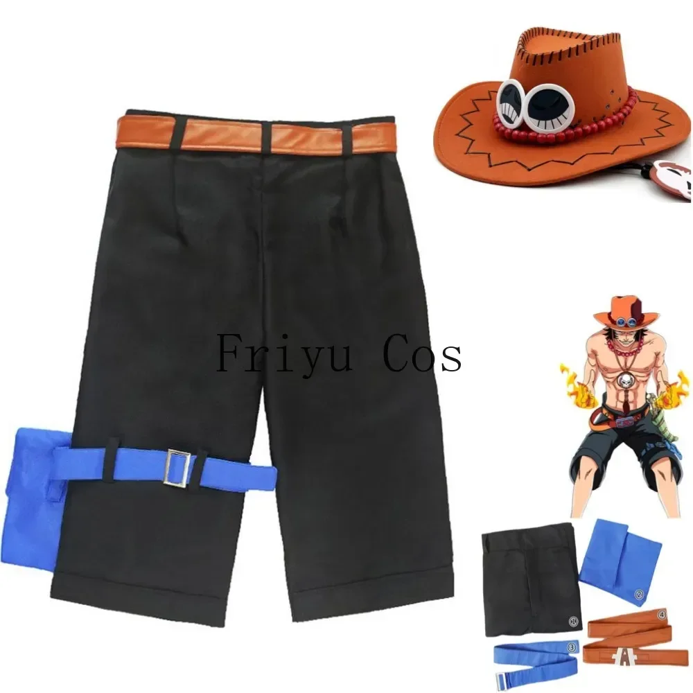 Men Accessories For Suit - Anime Portgas·D· Ace Costume Cosplay Barba