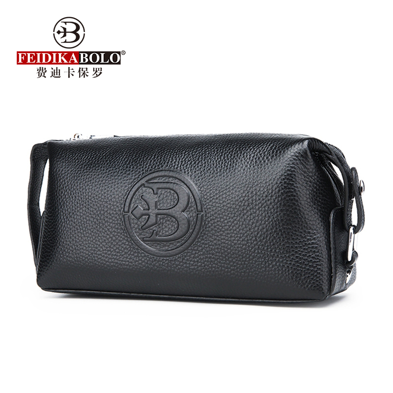 Men'S Accessories Wallet - FEIDIKABOLO Pochette da uomo in pelle