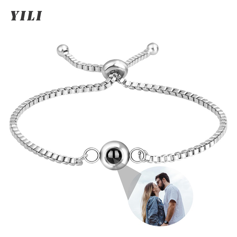 Men'S Accessories Jewelry Bracelet - Bracciale con foto personalizzato Bracciale con