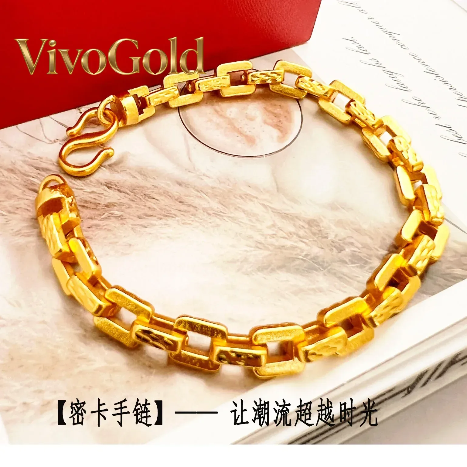 Men'S Accessories Luxury Brands - VivoGold Bracciale di lusso VivoGold in