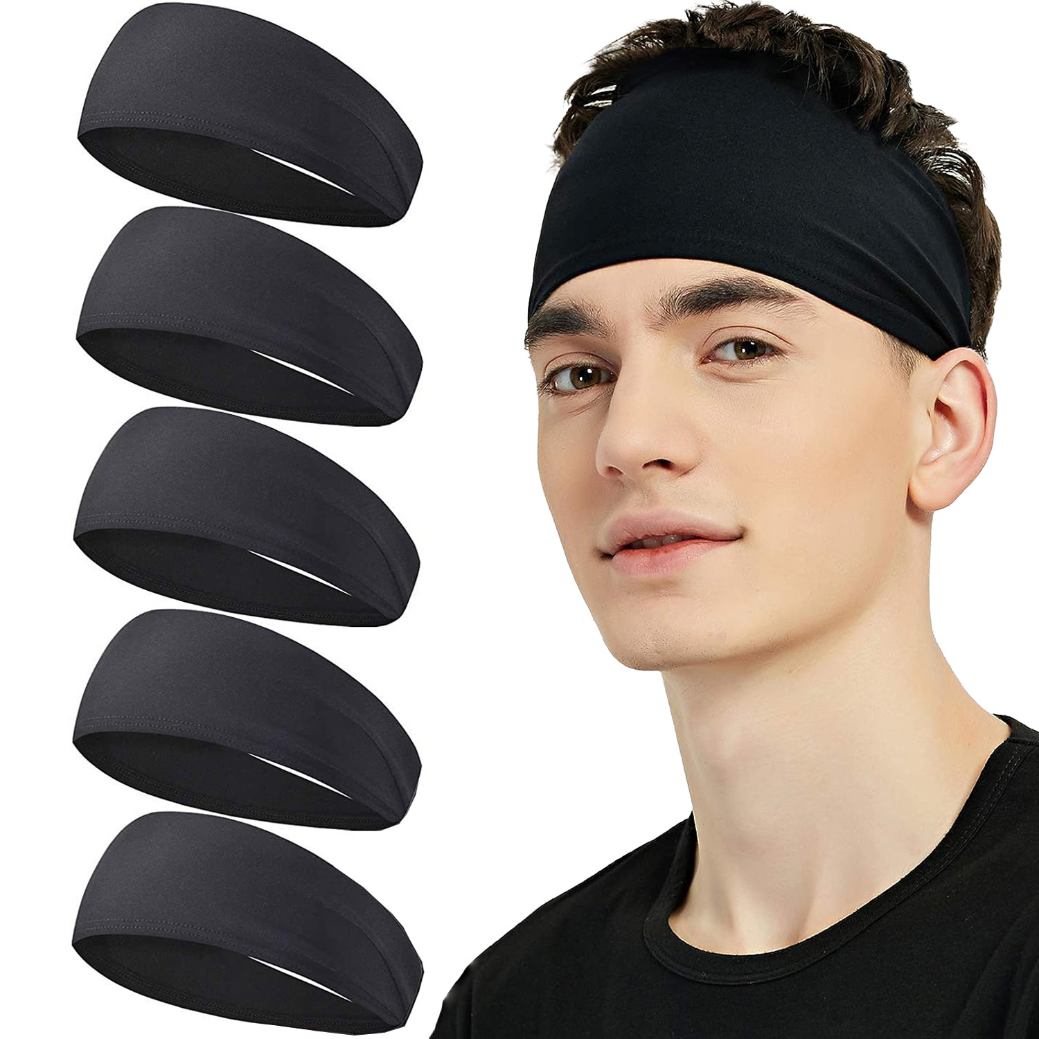 Men'S Yoga Accessories - Fascia per il sudore per uomo