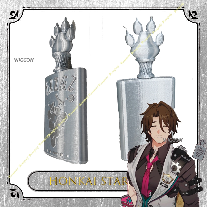 Men Accessories For Suit - BHonkai Star Rail Gallagner Flask Cosplay