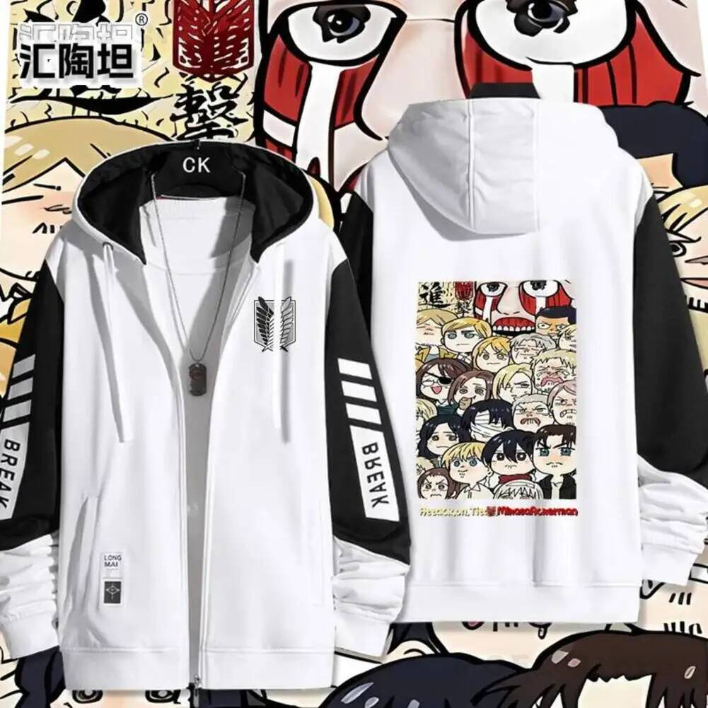 Men'S Accessories Fashion - Ackerman Levi Mikasa·Ackerman Eren Jaeger Giacca