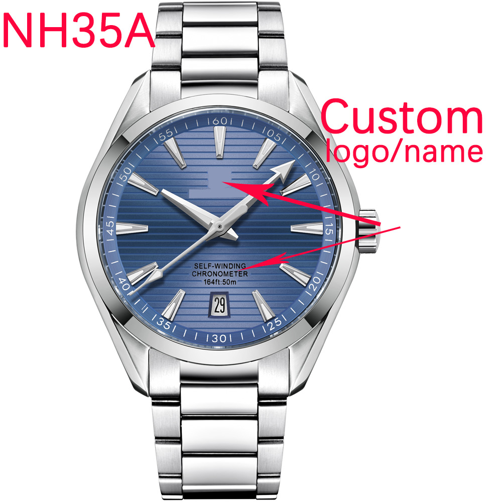 Men'S Accessories Jewelry Bracelet - Lusso NH35 Movt Logo personalizzato 41mm