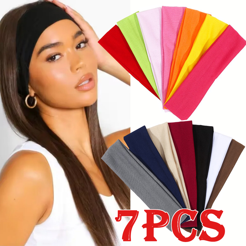 Men'S Yoga Accessories - Set di 7 Elastici per Capelli