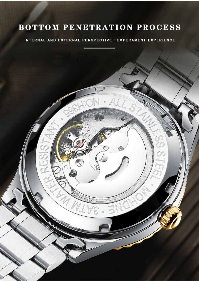 Bindond Orologi meccanici auto - Men'S Accessories Luxury Brands recensione e prezzo