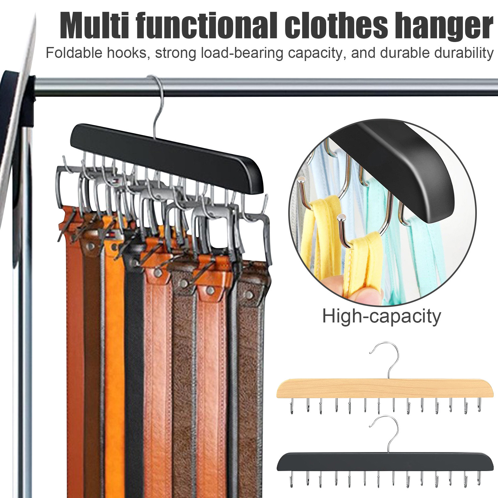 Appendiabiti da donna in legno - Men'S Accessories Organizer For Wardrobe recensione e prezzo