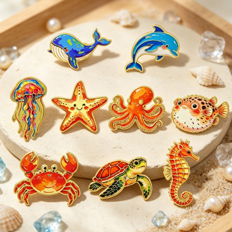Spilla in smalto con animali m - Lapel Pin Enamel recensione e prezzo