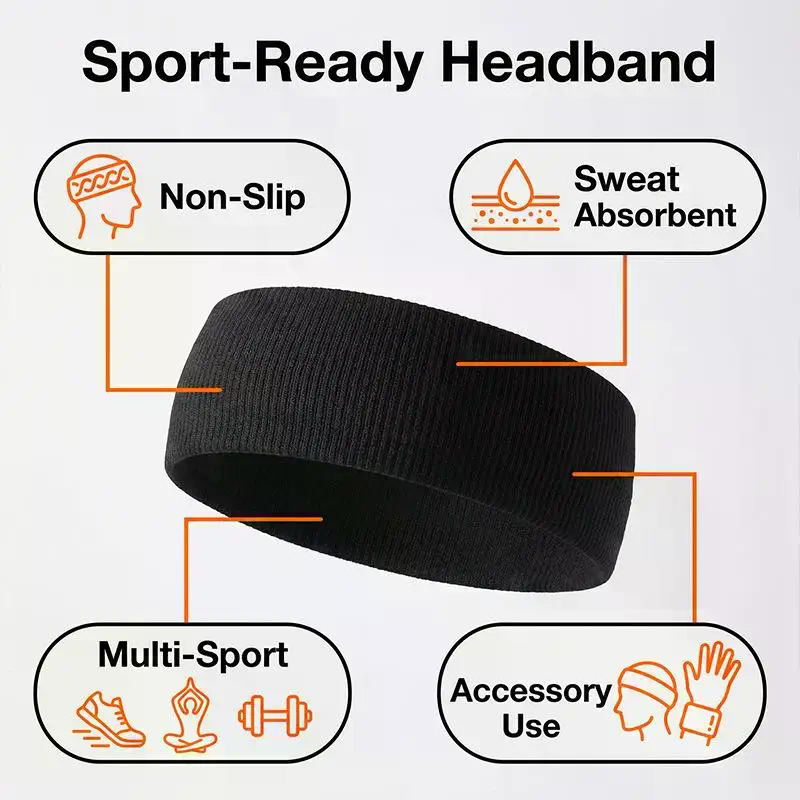 Fasce per capelli elastiche da - Men'S Yoga Accessories recensione e prezzo