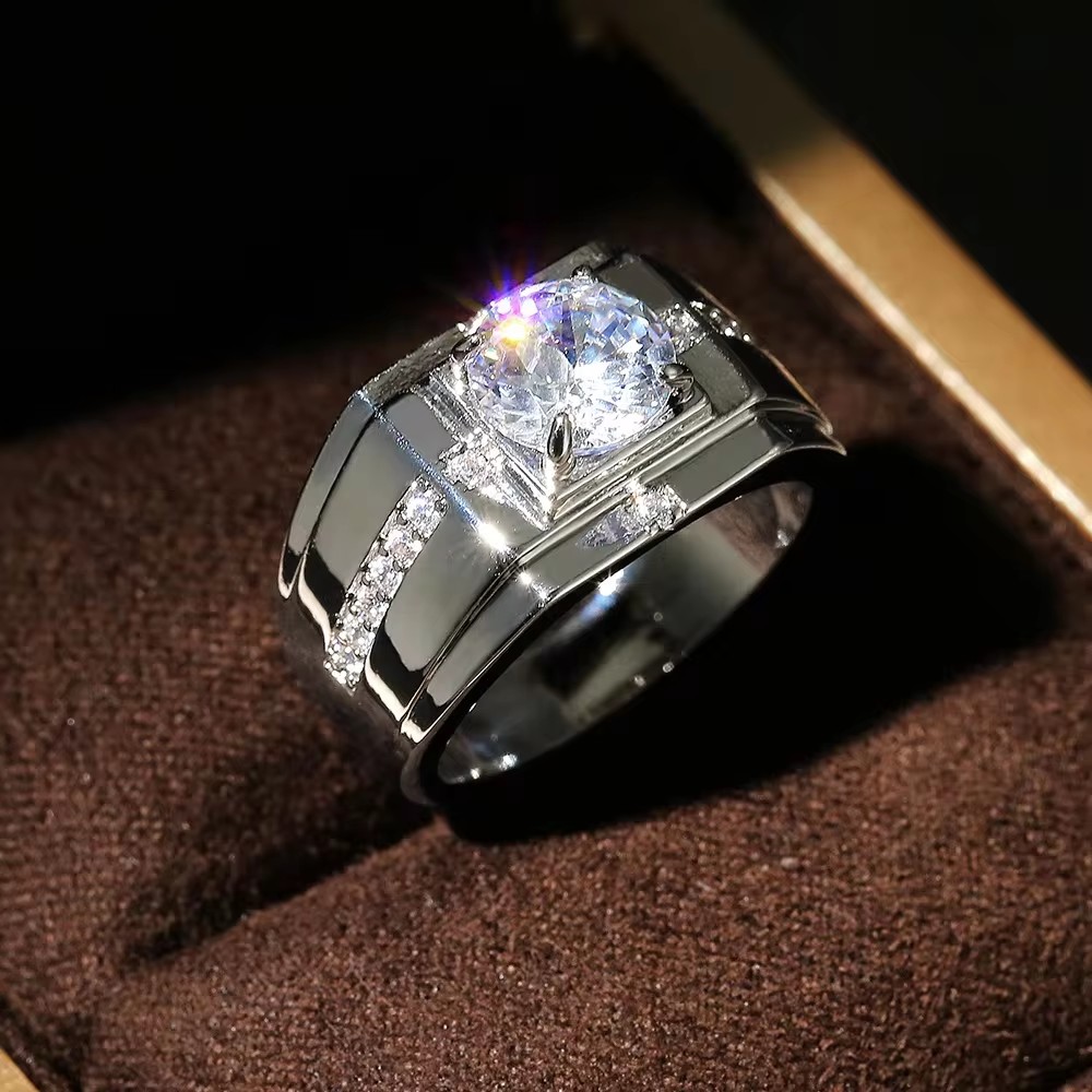 Huitan splendidi fedi nuziali  - Men'S Accessories Jewelry Brands recensione e prezzo