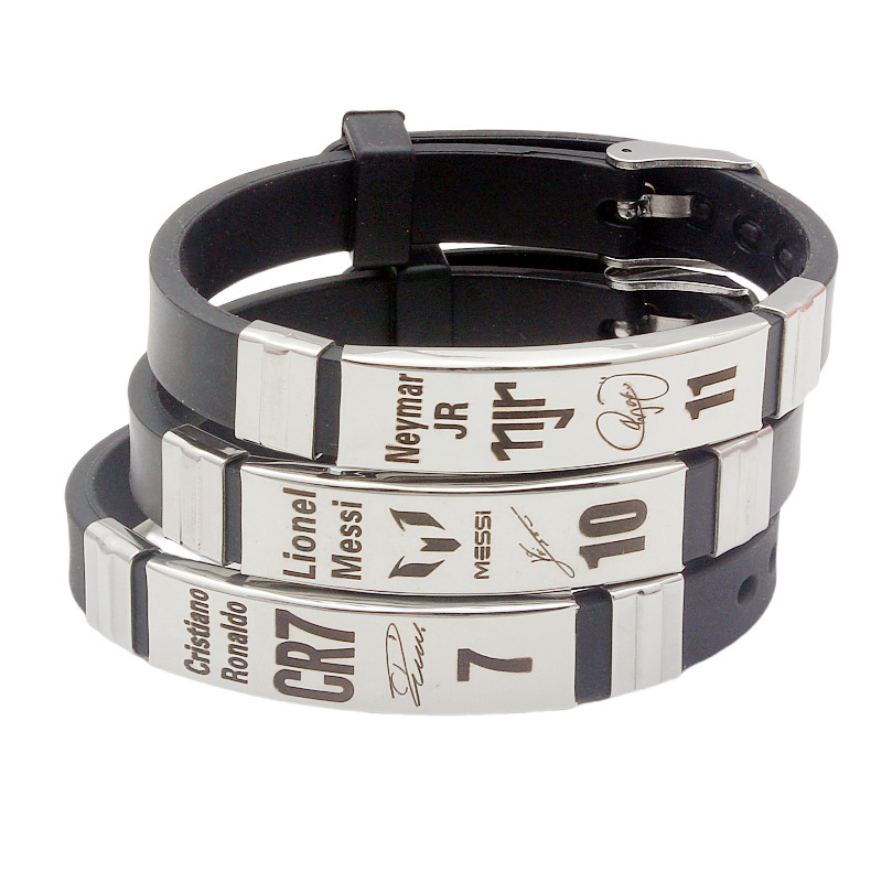 Lionel Messi Cristiano Ronaldo - Men'S Accessories Jewelry Bracelet recensione e prezzo