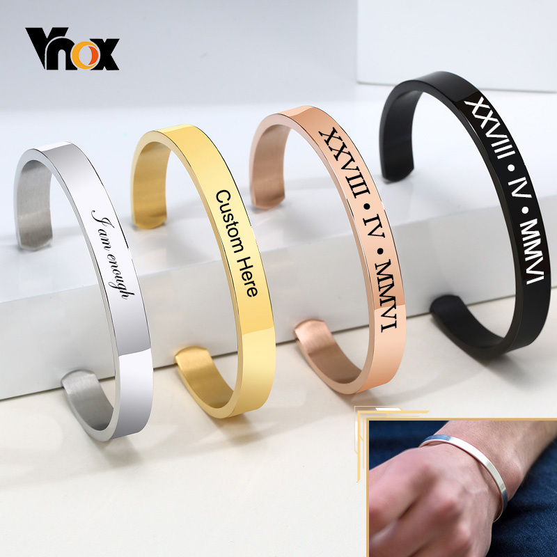Vnox Dropshipping Bracciale cl - Men'S Accessories Jewelry Bracelet recensione e prezzo