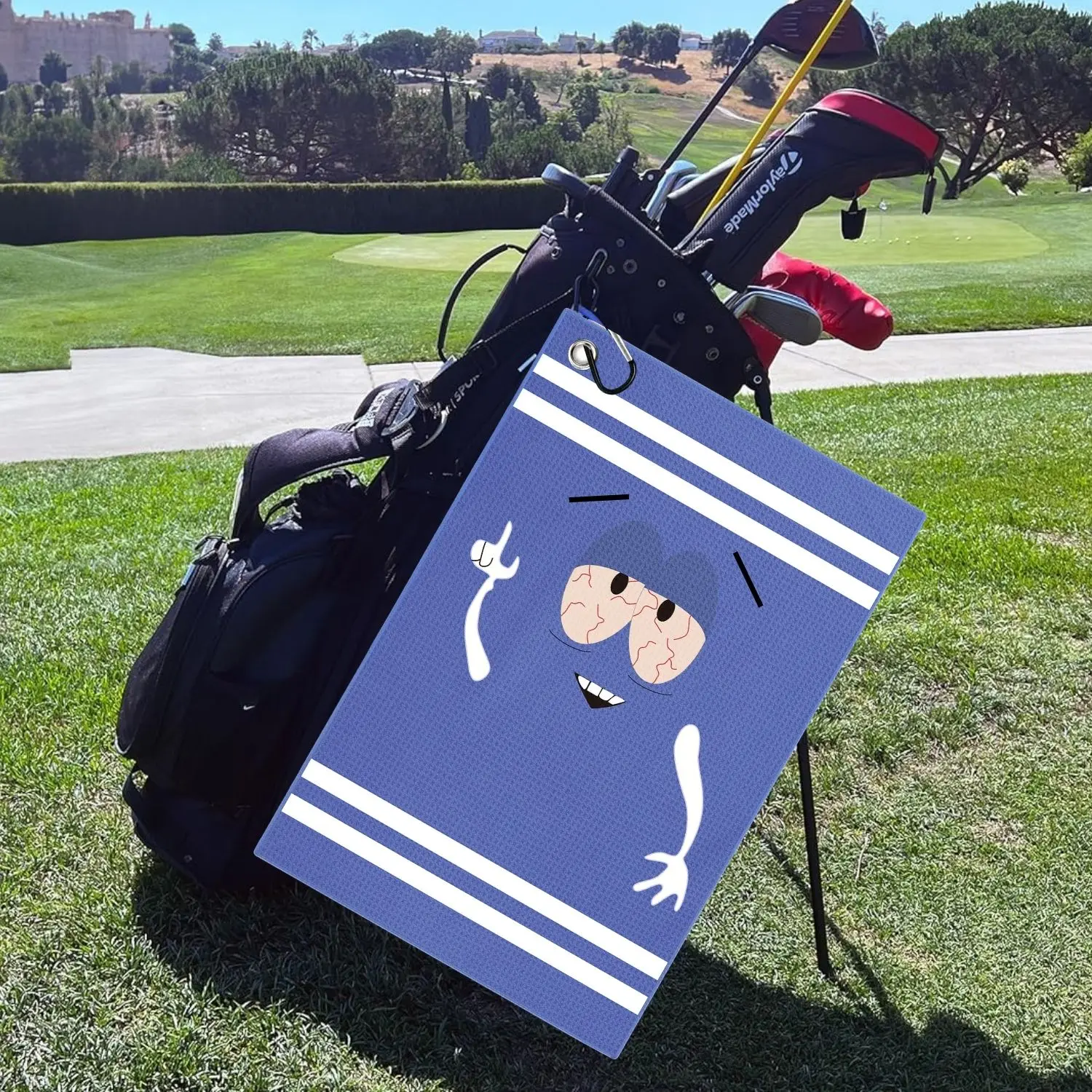 Divertente asciugamano da golf - Men'S Accessories Golf recensione e prezzo
