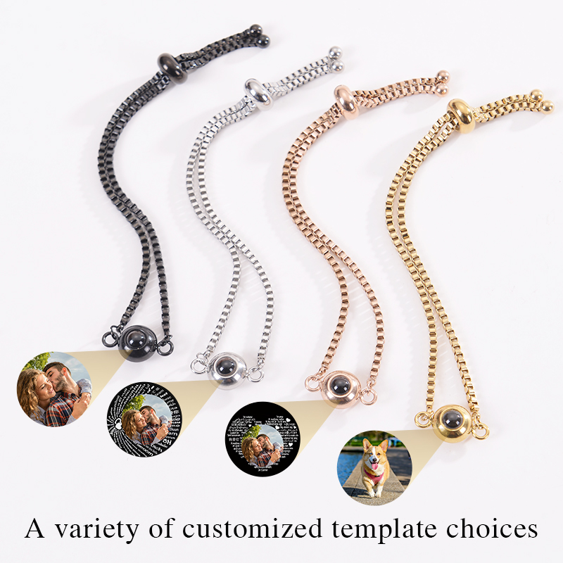 Bracciale con foto personalizz - Men'S Accessories Jewelry Bracelet recensione e prezzo