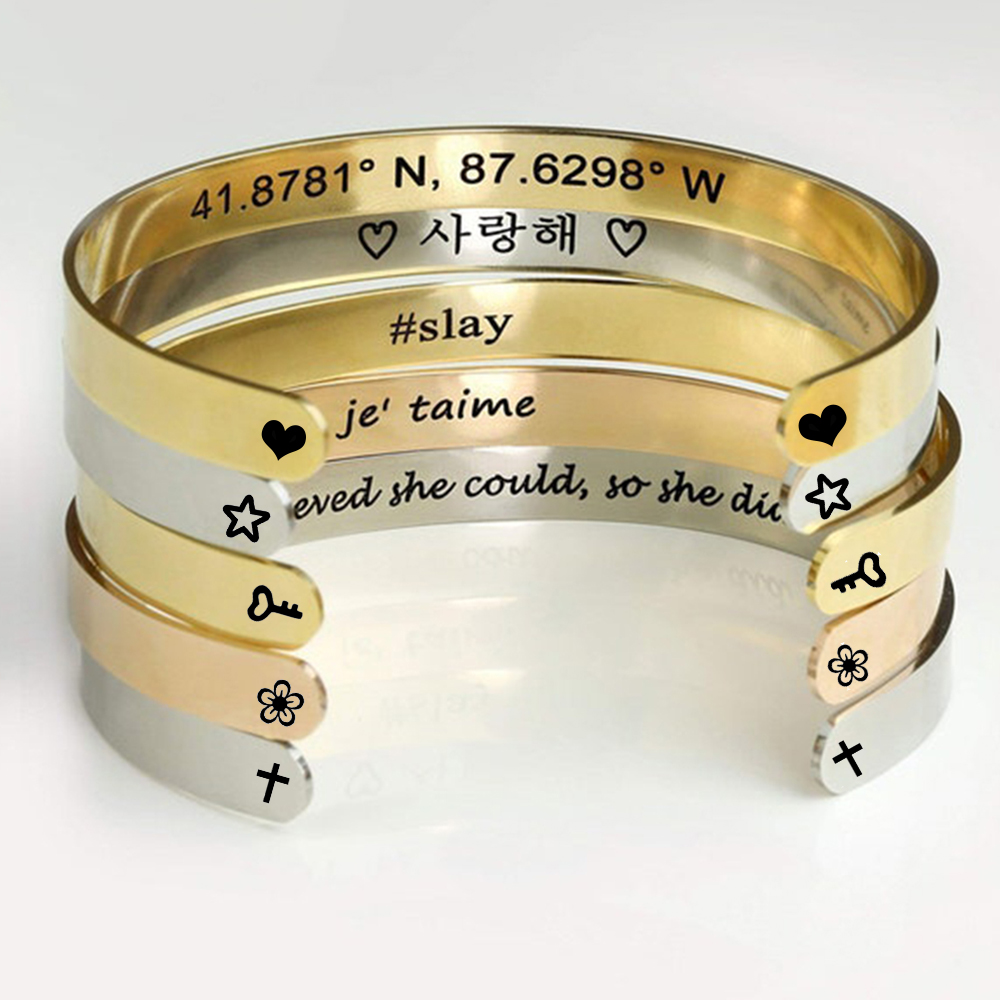 Bracciali Personalizzati con I - Men'S Accessories Jewelry Bracelet recensione e prezzo