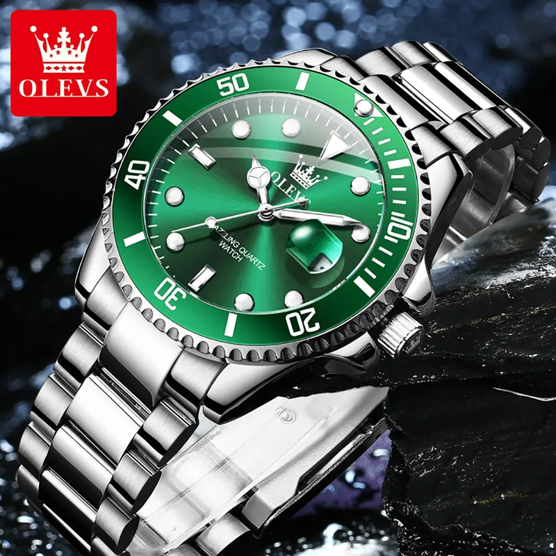OLEVS Orologio al quarzo origi - Men'S Accessories Luxury Brands recensione e prezzo