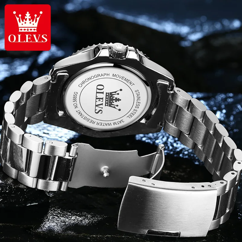 OLEVS Orologio al quarzo origi - Men'S Accessories Luxury Brands recensione e prezzo