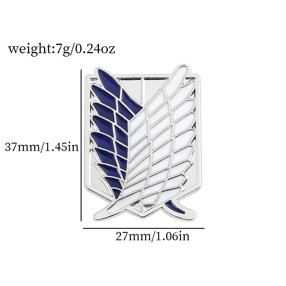 Spilla in smalto Anime L'attac - Lapel Pin Enamel recensione e prezzo