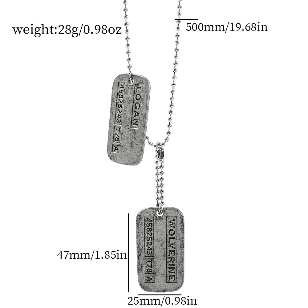 Collana con Ciondolo Militare  - Men'S Accessories Fashion recensione e prezzo