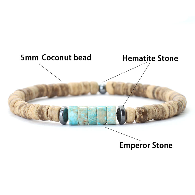 Set di braccialetti con perlin - Men'S Yoga Accessories recensione e prezzo