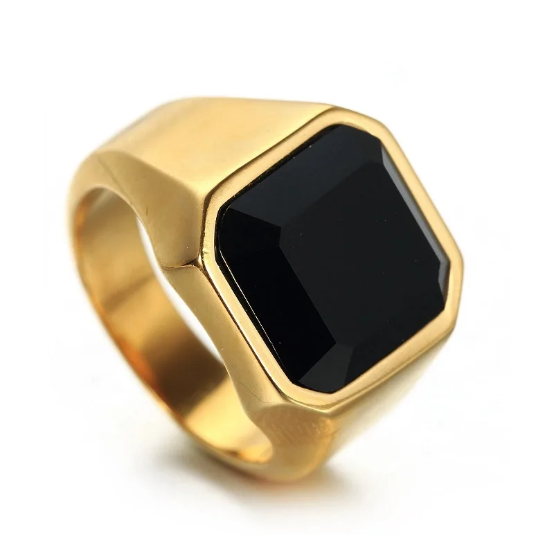 Biker Punk Style Rings for Men - Men'S Accessories Jewelry Brands recensione e prezzo