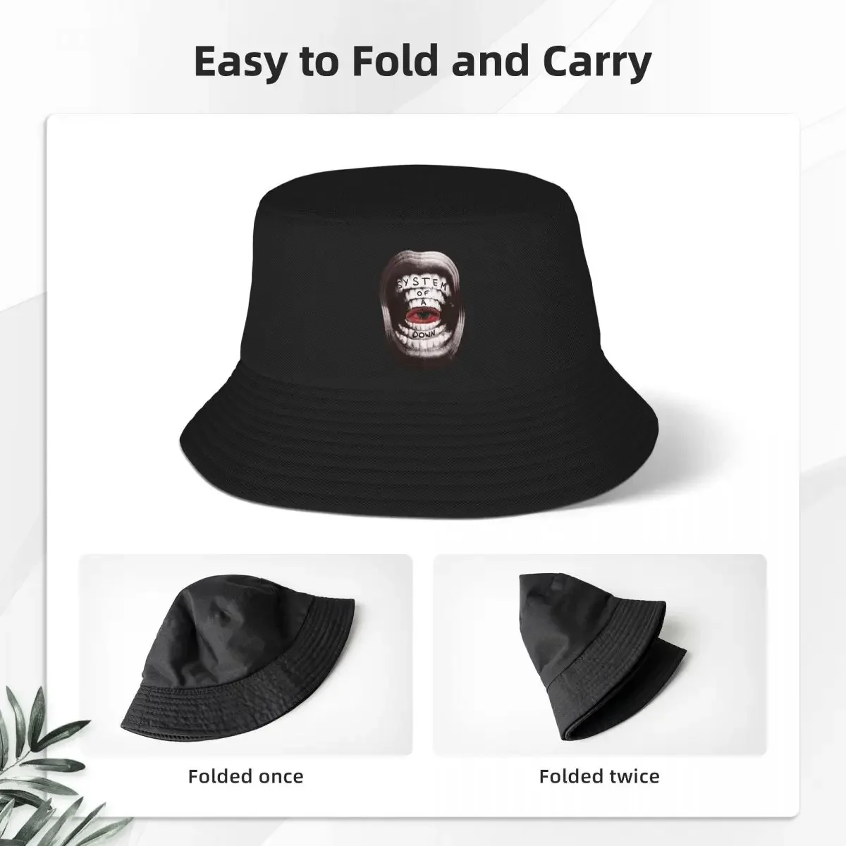 Nuovo Cappello Bob System Of A - Men'S Vacation Accessories recensione e prezzo