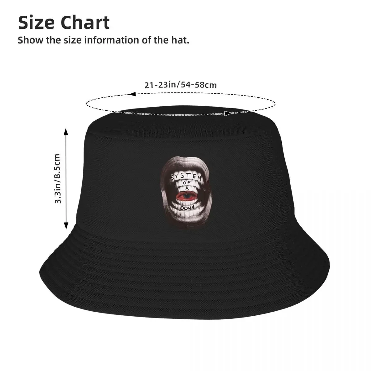 Nuovo Cappello Bob System Of A - Men'S Vacation Accessories recensione e prezzo