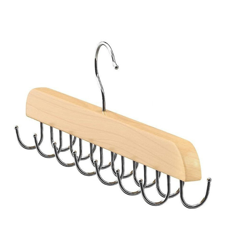 Appendiabiti in Legno per Cint - Men'S Accessories Organizer For Wardrobe recensione e prezzo