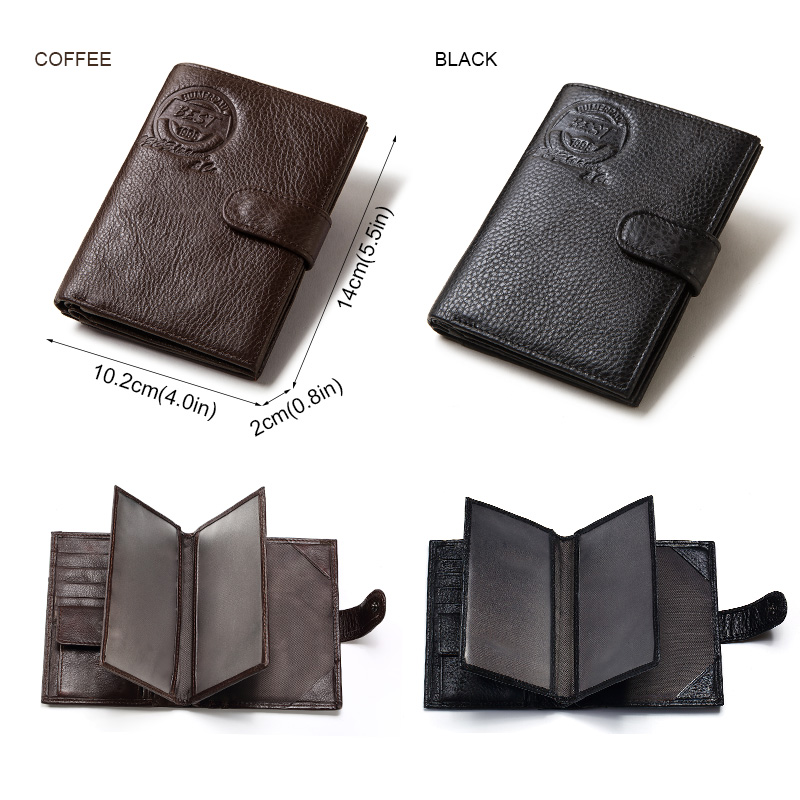 KAVIS portafoglio in vera pell - Men'S Accessories Wallet recensione e prezzo